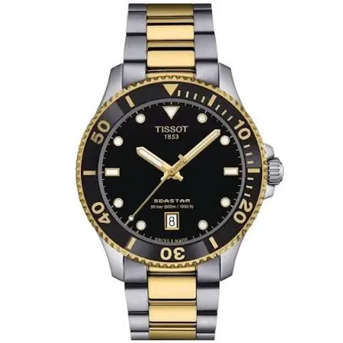 Relógio Tissot Seastar 1000 Dourado T120.410.22.051.00 40mm