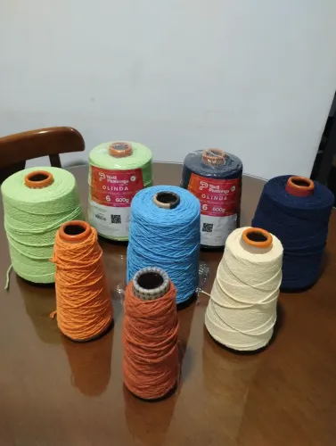 Barbantes para crochê 