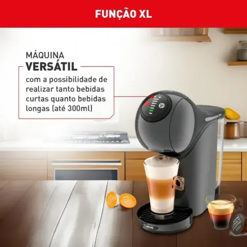Cafeteira Nestlé Dolce Gusto Genio S ARNO DGS6 110V cor cinza