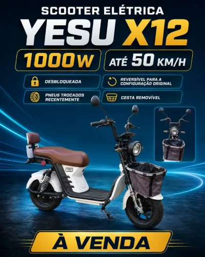 Scooter Elétrica X12 Yesu