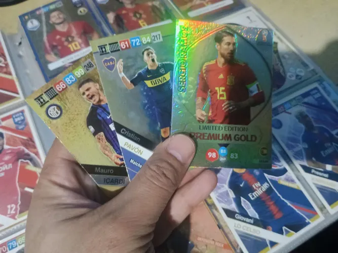 Cartões da Panini