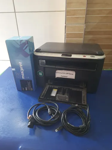 Impressora Multifuncional Samsung SCX-3200 (Laser) + Toner Novo Maxprint