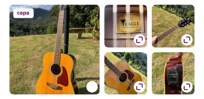 Violão Eagle ch 888nt
