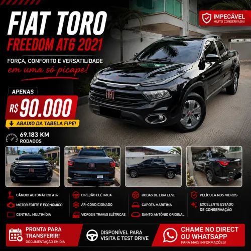 Fiat Toro Freedom 1.8 16V Flex Aut. 2021
