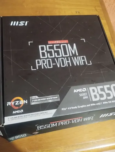 Placa mãe MSI B550 Pro