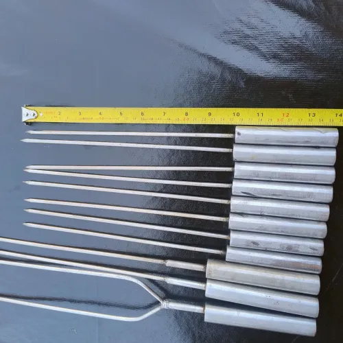 Espetos de churrasco inox