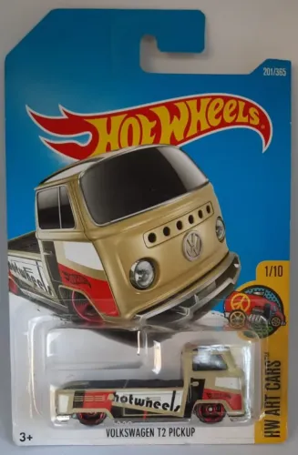 Hot Wheels Volkswagen T2 Pickup Bege - 2015