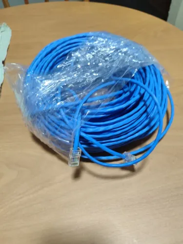 Cabo Ethernet Rj45 cat5 70 metros para rede Últimas unidades