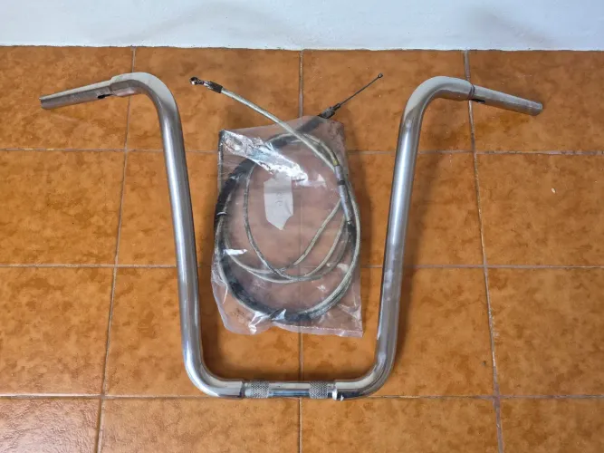 Guidão Inox Wings Custom Brutale 18"