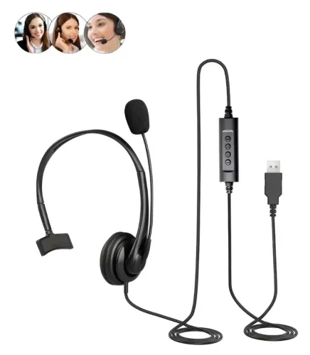 Fone de ouvido c/microfone head seat