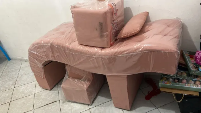 Maca de Estética Profissional Rosé + Banqueta