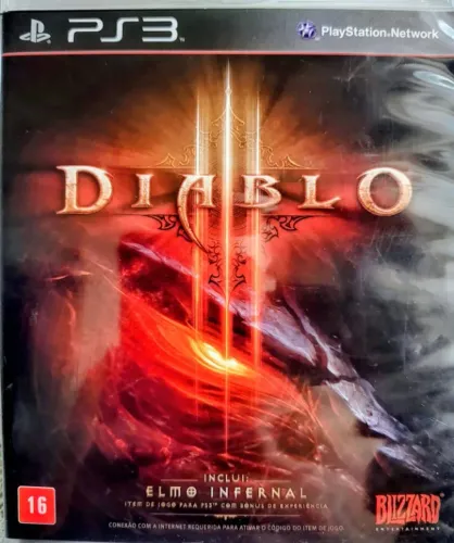 Jogo Diablo 3 para PS3 - mídia física original