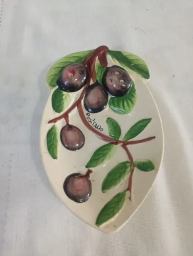 Prato Decorativo de Porcelana Italiano - Positano