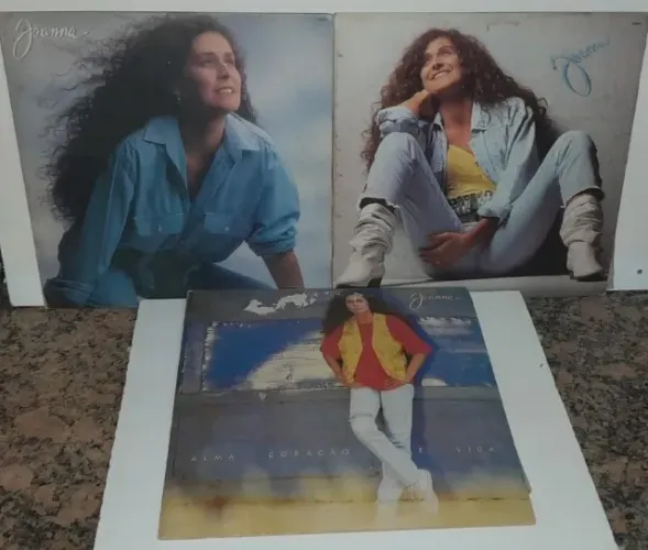 3 Lp´s Da Joanna - Primaveras & Verões - Alma,Coração E Vida - Amanhã Talvez