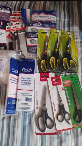 Lote de produtos de beleza cabelo 