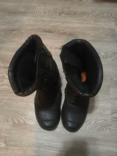 Bota Motociclista Acero Tiger Cano Alto - Pouco Usada / Bem Conservada
