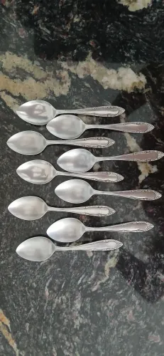 09 colheres sobremesa inox da Royplat