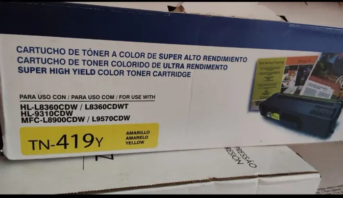 Toner brother tn 419 original novo. 