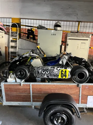 KART MINI 21HP MOTOR NOVO + JOGO DE PNEUS NOVO - PRONTO PARA ANDAR
