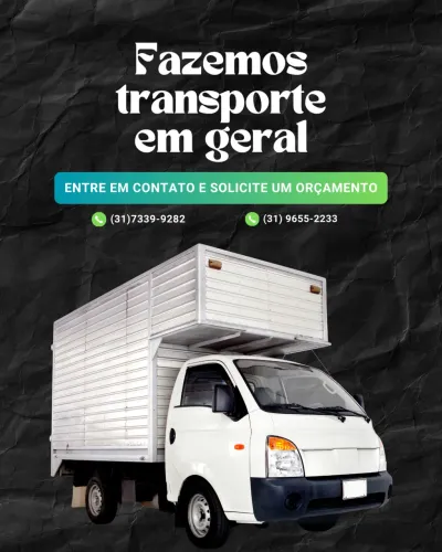 Transportes e mudanças honestidade e pontualidade