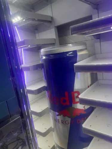 Expositor barril refrigerado com prateleira 