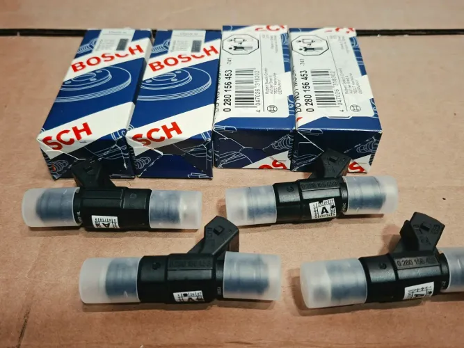 Jogo 4 Bicos Bosch 65 Lbs/h Alta Vazao * Fueltech Pandoo Etanol
