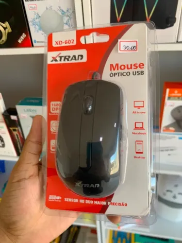 mouse optico usb xtrad