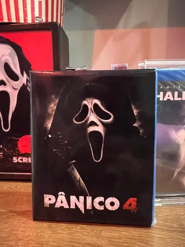 Pânico 4 - Blu ray original com luva personalizada