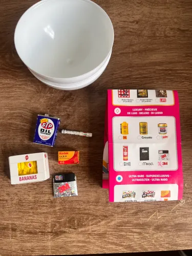 5 itens mini brands retro com ultra raro/luxuoso