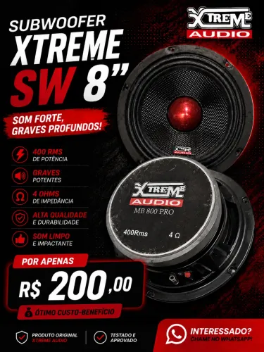 Caixa de som e auto falantes