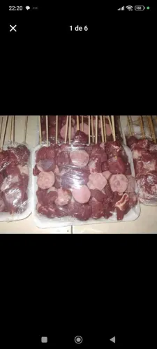 Vendo churrasquinho pra ventos aniversário