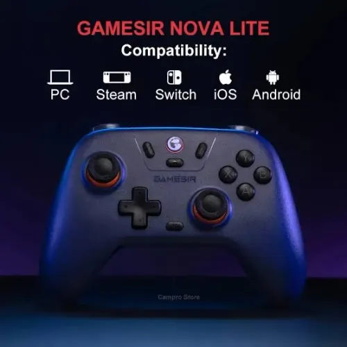 [Novo e lacrado] Controle Gamesir T4 Nova Lite - Cor Space Purple