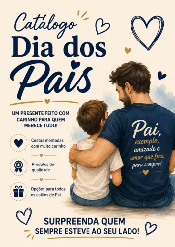 CATÁLOGO ESPECIAL DE DIA DOS PAIS <br>