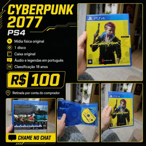 Jogo Ciberpunk 2077