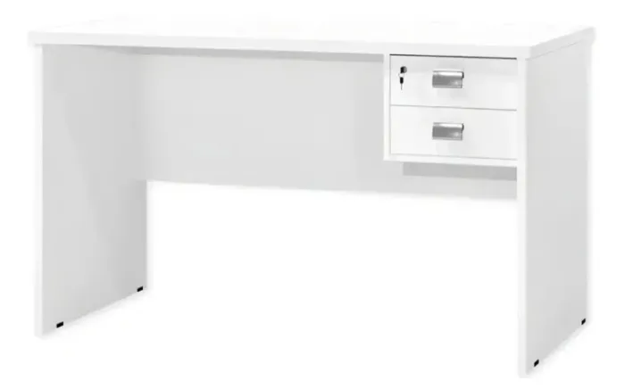 Mesa escrivaninha branca usada