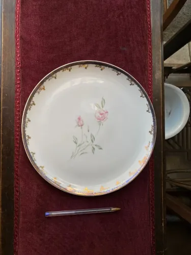 Antigo prato em porcelana Real S. Paulo (ref:152)