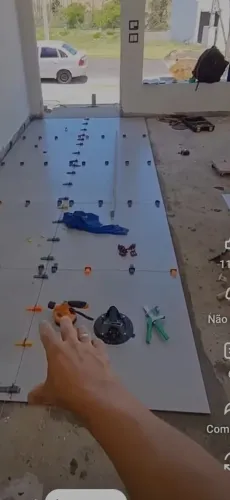 Assentamento de porcelanato com qualidade
