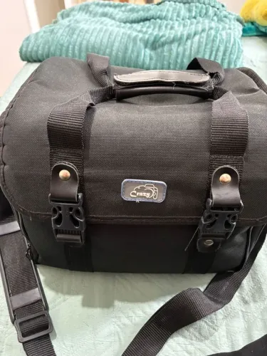 Bolsa para câmera com divisórias