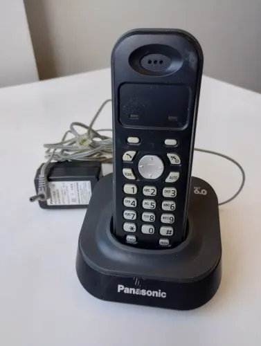 Telefone Sem Fio Panasonic KX-TG1371LB "Vintage" Moderno