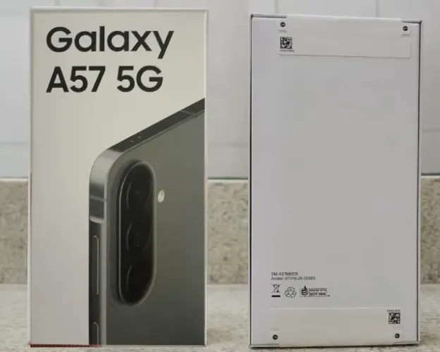 (Novo/Lacrado) Galaxy A57 128GB / 8GB, 5G, Tela AMOLED 6,7' - NF + Garantia 1 Ano.