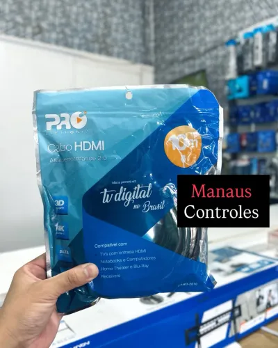 Cabo Hdmi de 10 Metros Compatível Resolução 4K