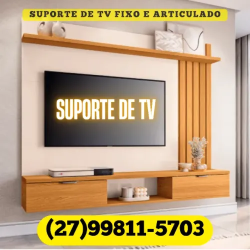 INSTALADOR DE SUPORTES PARA TV DE 10 A 120 POLEGADAS ATENDO TODA GRANDE VITORIA
