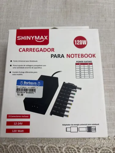 Fonte universal para notebook