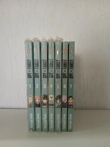 Mangá SPY X FAMILY - 1 ao 7.