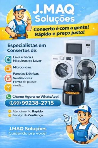 Consertos e higienização de lavadoras