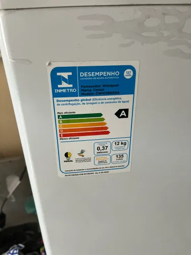 Máquina de lavar sem problema pra sair logo 180 reais