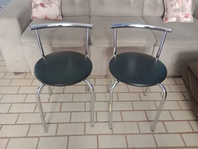 Conjunto Duas Banquetas Padrão Ouro em Qualidade - Carraro Móveis