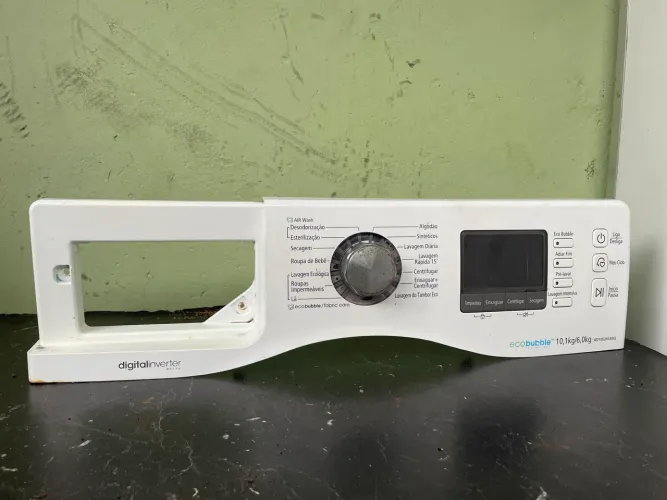 Painel Frontal De Instrumentos Máquina Lava E Seca Samsung