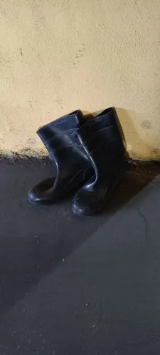 Par de botas de borracha número 40