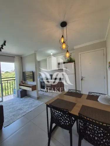 Aceita financiamento. Apartamento privativo de 2 dormitórios com elevador e varanda com vi
